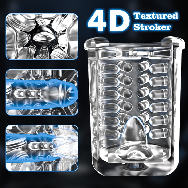 3in1 Automatic Male Masturbaters Cup HandsFree Rotate Thrusting Oral Men Sex Toy gallery