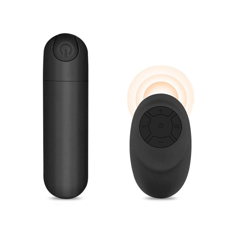 Remote Control Rechargeable Bullet Vibrator Stimulator Sex-toys for Couple Women