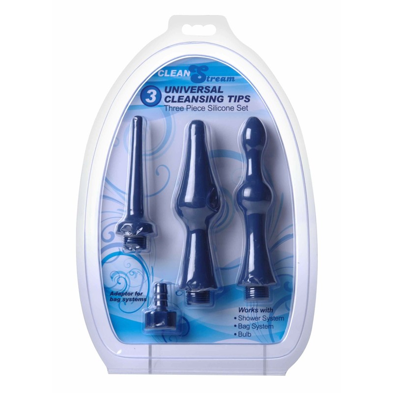 Universal 3 Piece Silicone Enema Attachment Set gallery