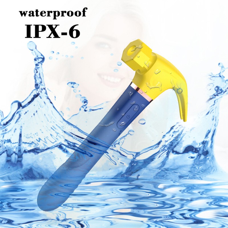 Hammer Vibrator Clit Sucking G-Spot Telescopic Dildo Massager Women Sex Machine gallery