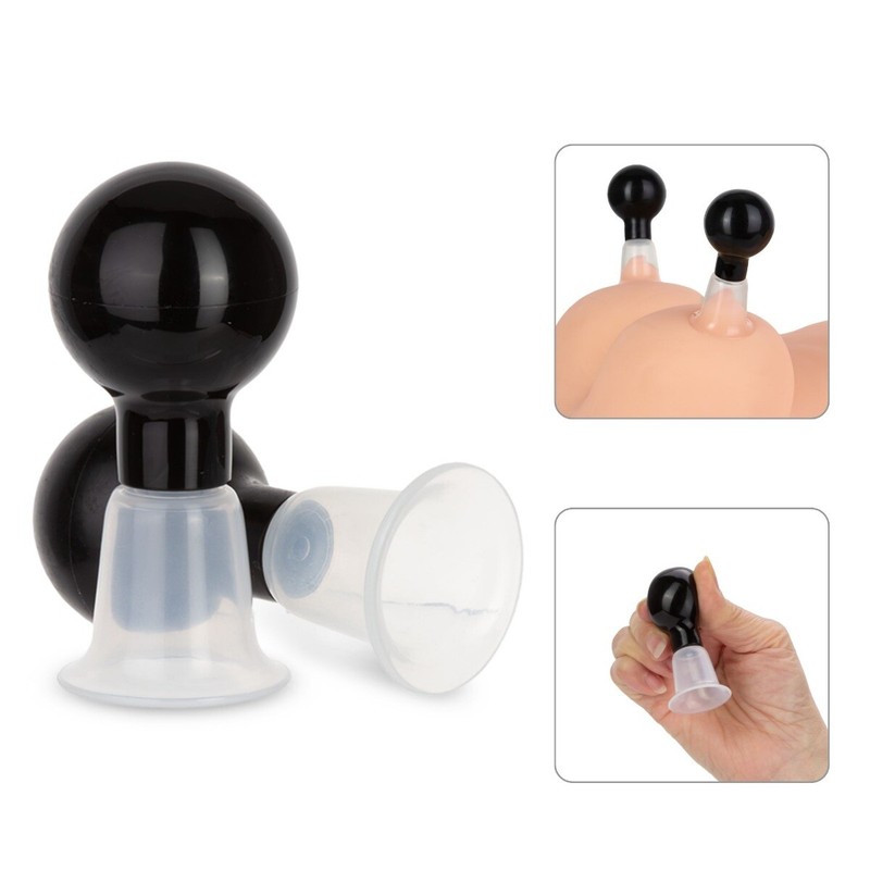 Breast Nipple Sucker Suction Pump Enlarger SM Fetish Bondage Sex Toys gallery