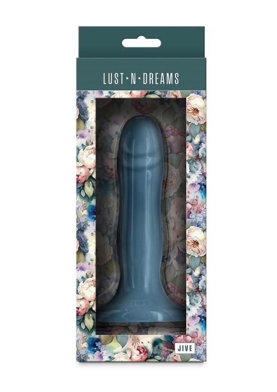 Lust-N-Dreams Jive Silicone Flexible Dildo with Suction Cup – Teal