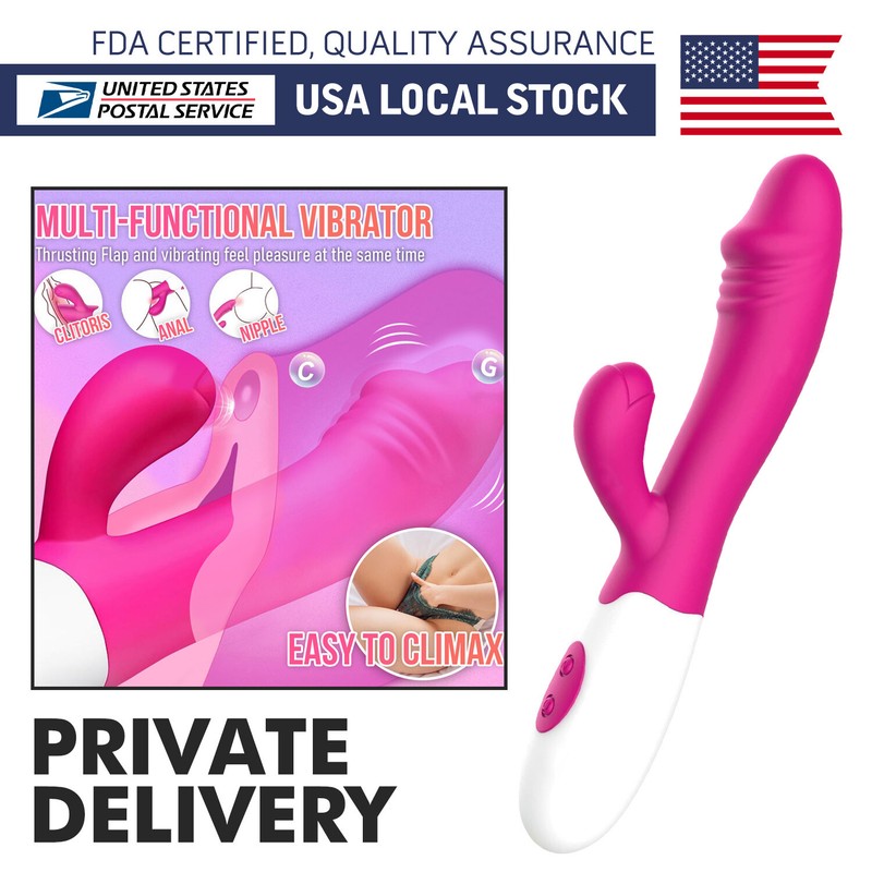 10 Multispeed-Vibrator-G-Spot-Clit-Dildo-Female-Sex-Toy-Stimulator-Massager-Gift
