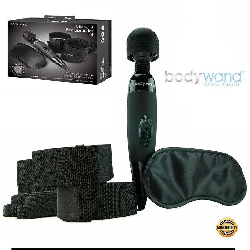 Bodywand Midnight Bed Spreader Kit for Couples Sex Toys Vibrator Bedroom Bondage