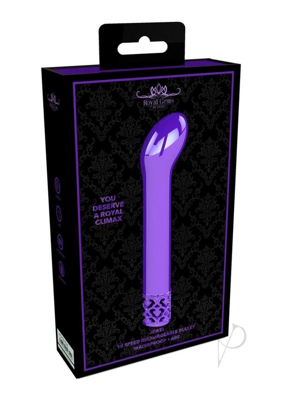 Royal Gems Jewel Rechargeable Bullet – Purple