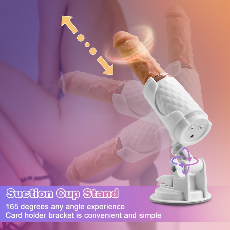 Automatic 7 Thrusting Dildo Sex Machine for Women Hands Free Sex Toys Heating US gallery