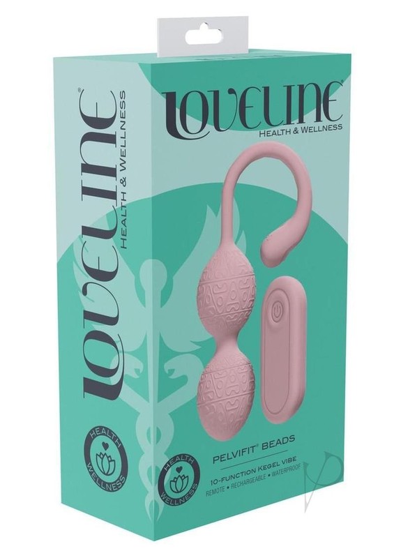Loveline PelviFit Beads 10 Function Vibrating Rechargeable Silicone Kegel Vibe