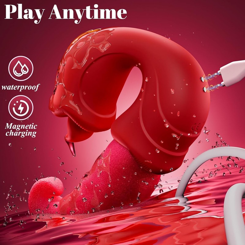 G Spot Vibrator Thrusting Vibrators - Tongue Vibrator Adult Female Sex Toys gallery