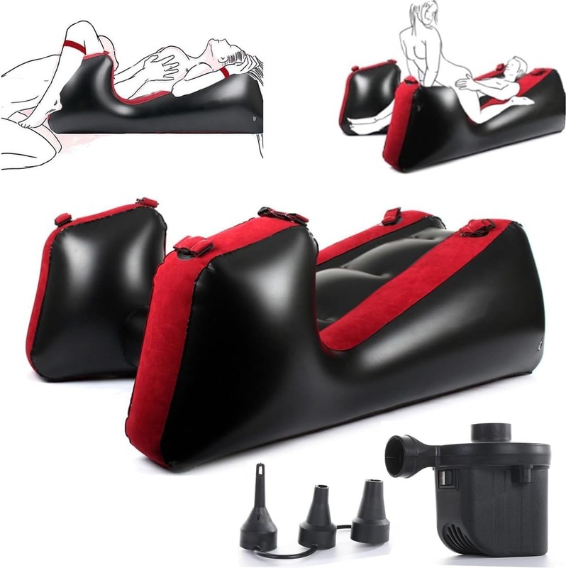 Inflatable Sex Sofa Chair with Electric Air Pump, Yocare Sex Bondage Furnitur…