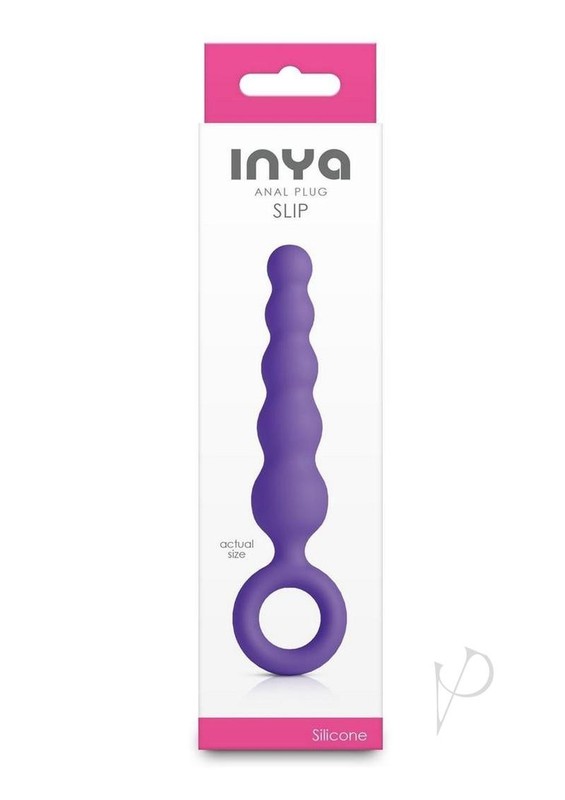 INYA Slip Silicone Anal Plug – Purple