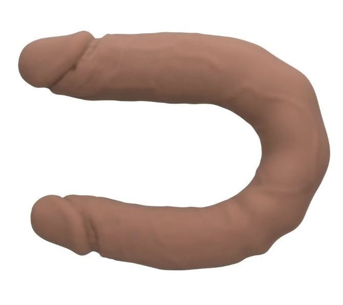 California Exotic Calexotics Studs Bend And Hold Dual Dong 16" Brown, New gallery