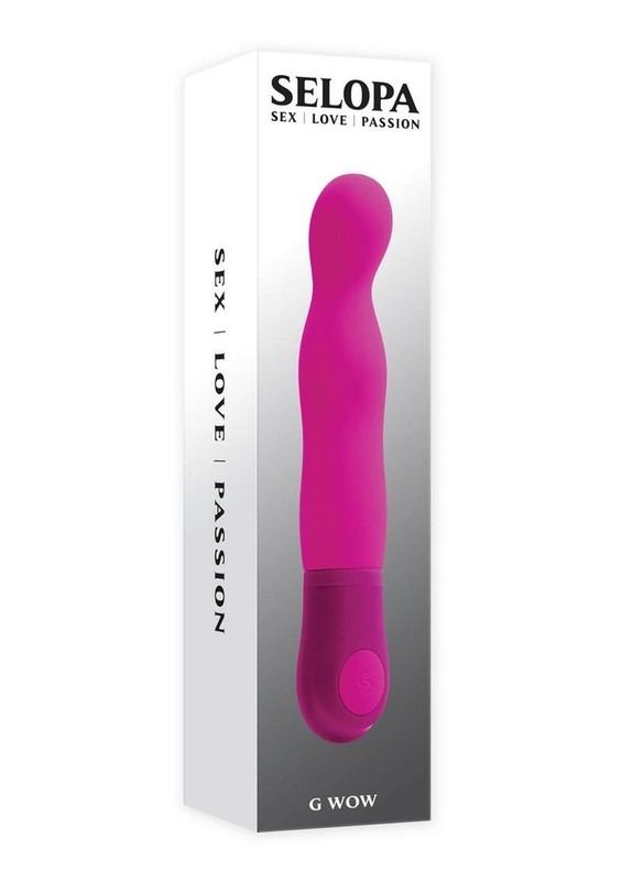 Selopa G Wow Silicone G-Spot Vibrator – Pink