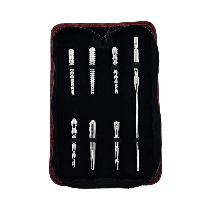 Rouge Group LTD. Rouge Stainless Steel Penis Plug Set 7pc