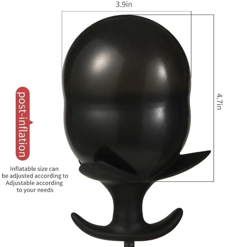 Inflatable Dildo Anal Beads Butt Plug Prostate Massager Masturbator Stimulator gallery
