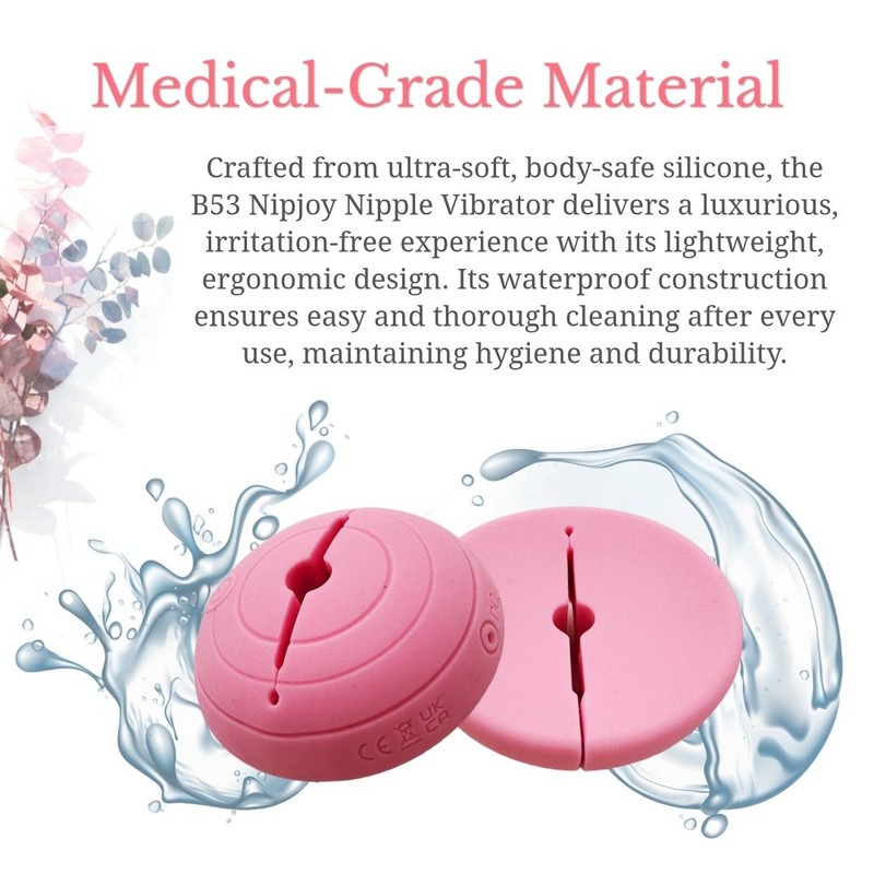 B53 Silicone Vibrating Adult Toy Nipple Clamps for Women for Couples, Solo Play gallery