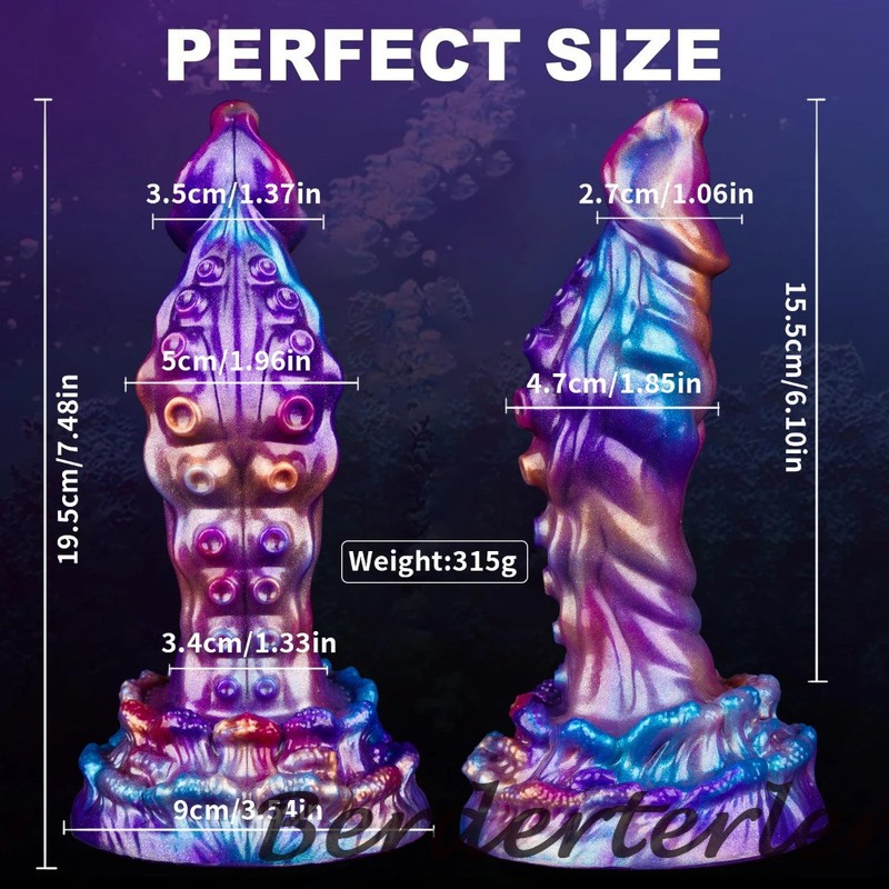 Realistic Dildo Tentacle Anal Plug Silicone with Suction Monster Dildo Sex Toys gallery
