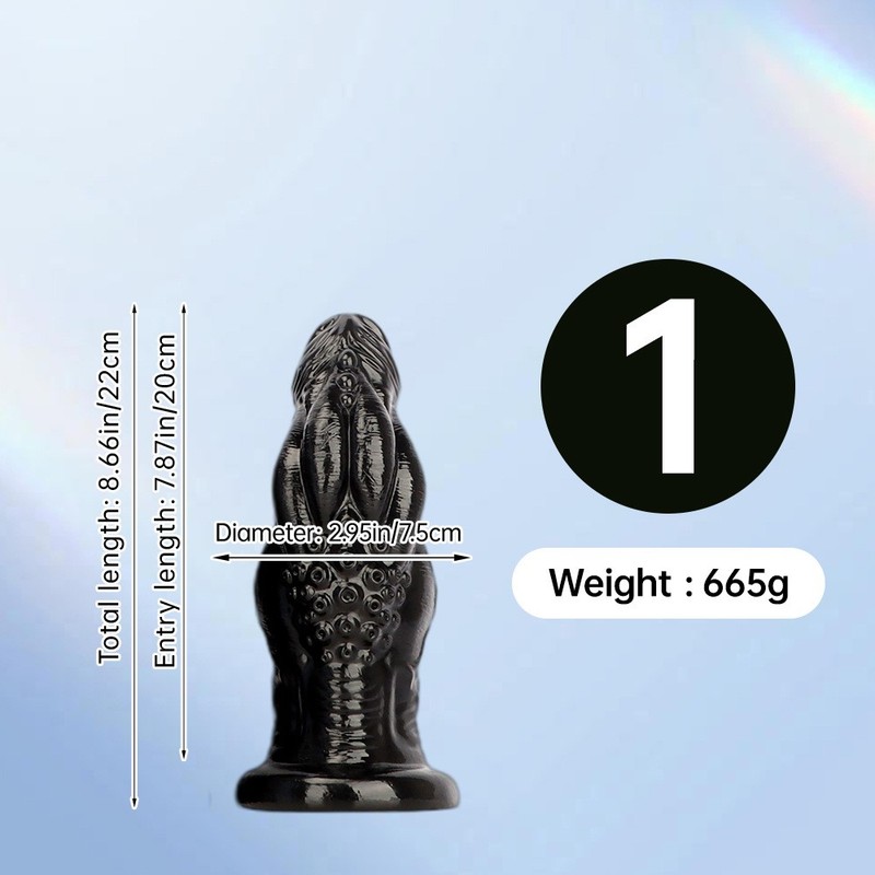 5 Sizes Huge Realistic Dildo Big Monster Dragon Anal Dildo Suction Cup Sex Toys