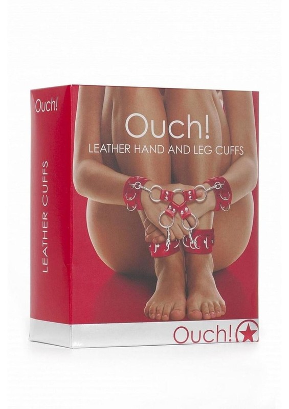 Ouch! Leather Hand and Leg Cuffs gallery