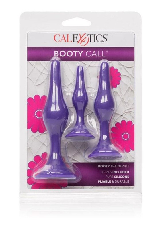 Silicone Booty Call Anal Trainer Sex Toys Butt Plug Set of 3