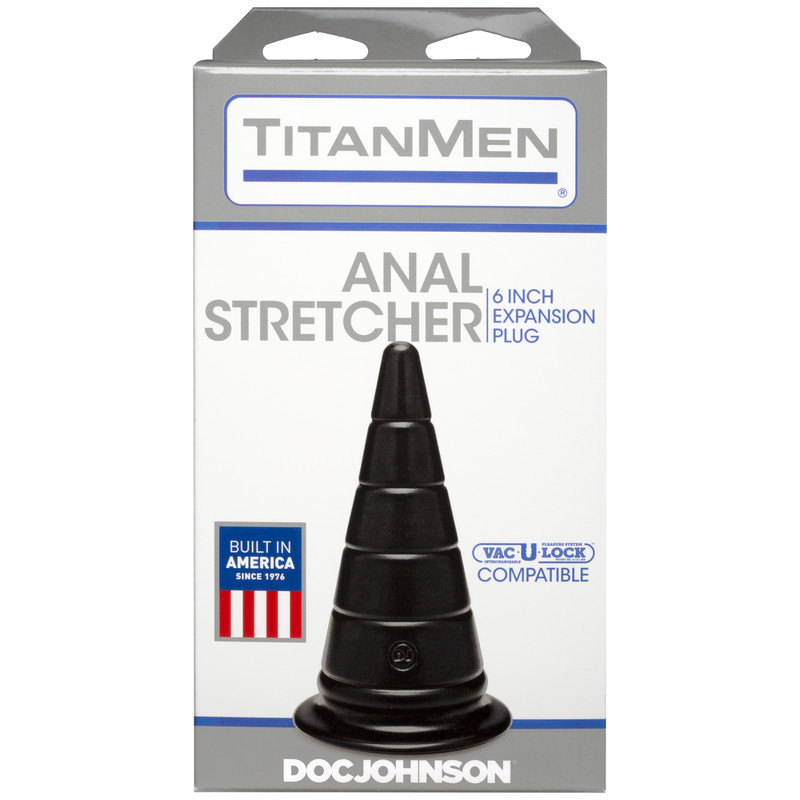 TitanMen – Anal Stretcher – 6 inches Black