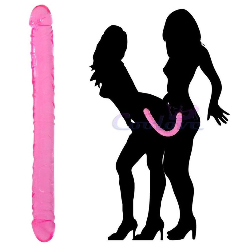 Double Ended Dildo-Dual Sided-Headed Penetration Dong For WOMAN OR COUPLES