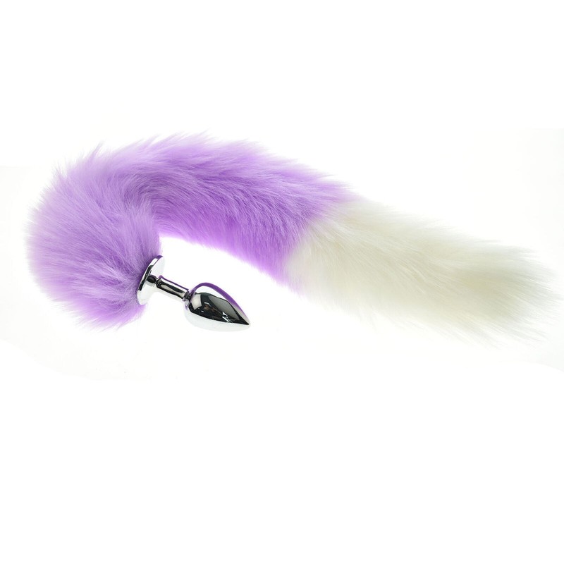 Cute Soft Cat Ears Headband Metal Plug Fox Tail Bead Plug Insert Stopper Cosplay gallery