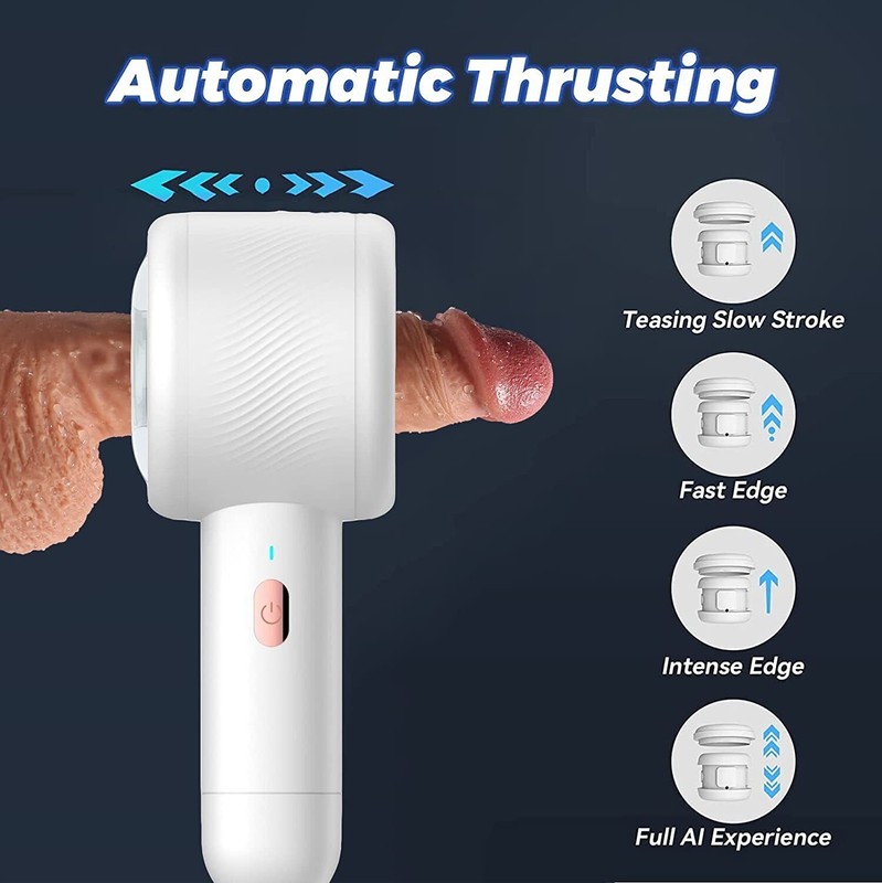 Male Masturbaters Automatic HandsFree Telescopic Cup Sucking Stroker Men Sex Toy