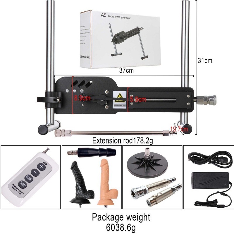 Electric Sex Machine Dildo Love Machine Fuckmachine for Women With 6 Accessories gallery