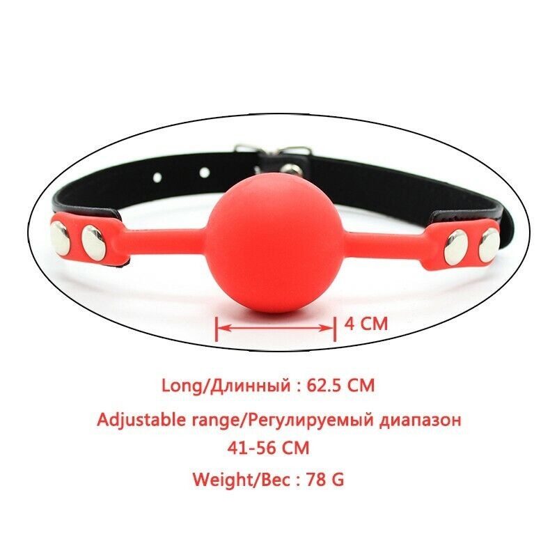 Sex Toys For Women Men Mouth Ball Gag Oral Bondage Fixation Harness Restraint SM gallery