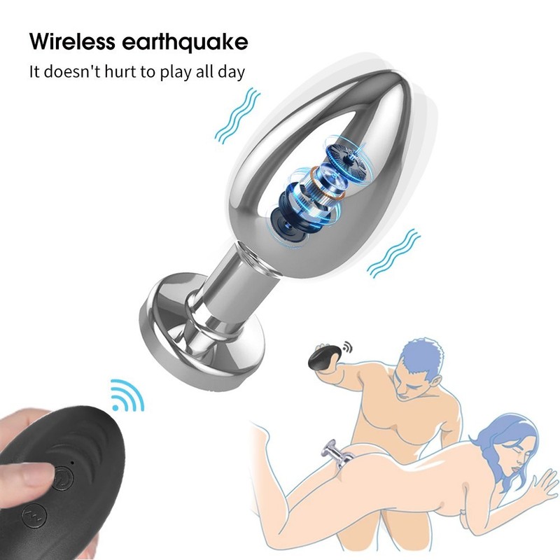 Vibrador Juguetes Sexuales Para Hombres Mujeres Tapon Anal Orgasmo Estimulacion