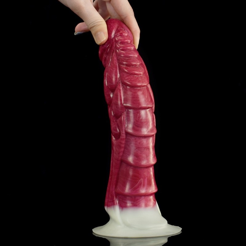 Liquid Silicone Demon Cock Devil Realistic Fantasy Dildo Anal Prostate Massager gallery