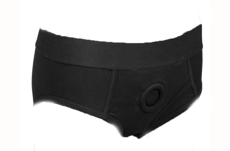 Stretchy Boxer Packing Brief Strap on Harness For Dildo Sex Toy for Women Men