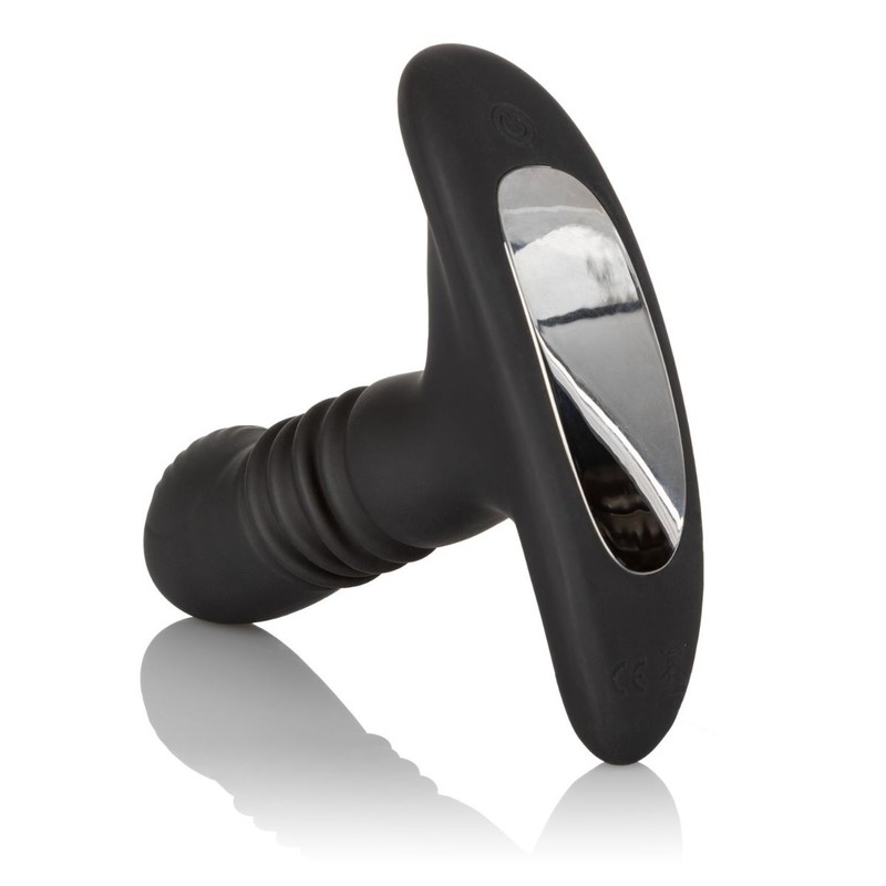 Thrusting Rotator Anal Probe Prostate Massager Stimulator Vibrator Butt Plug gallery