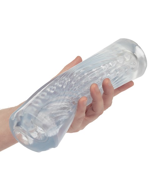 Cyclone Dual Ribbed Stroker XL - Clear gallery