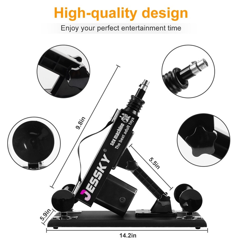 Sex Machine Multispeed Adjustable Thrusting w/ Extension Rods 5 Big Dildos Sex gallery
