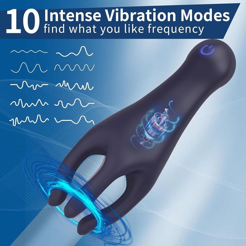 Penis Vibrator Flexible Strip Glans Stimulator Male Masturbator Sex Toys for Men gallery