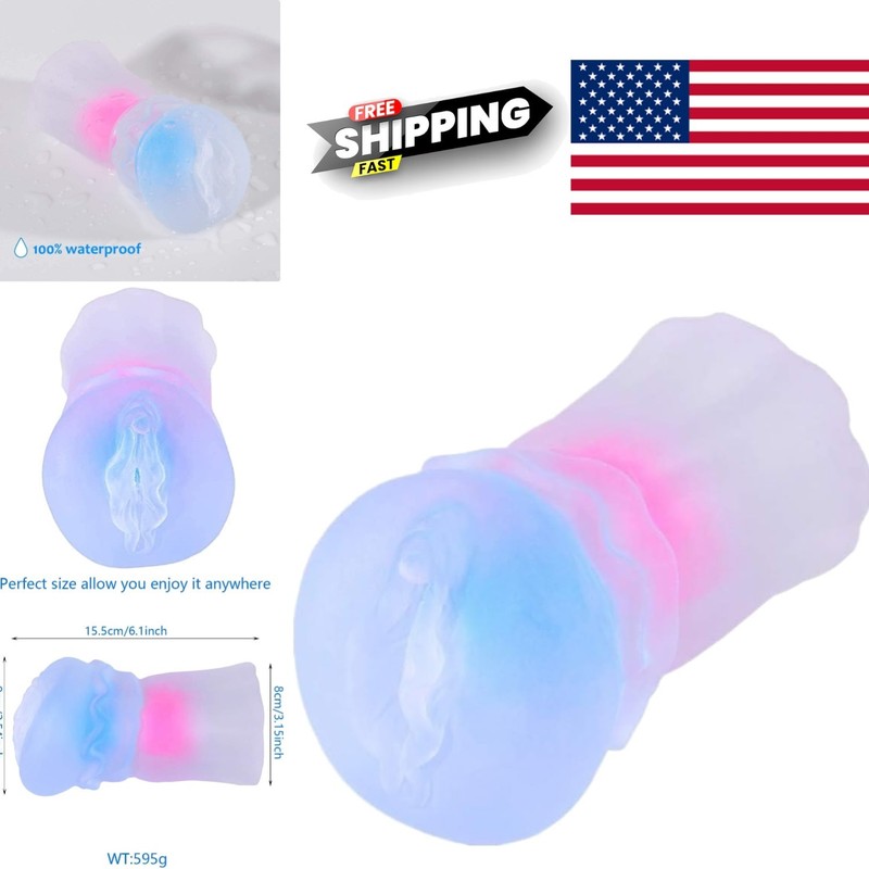 Realistic Male Masturbator Pocket Pussy Flesh TPE Material Waterproof Design