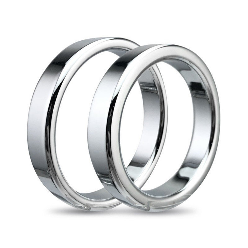 Male Penis Ring Stainless Steel Cock Ring Male Sex Toys For Stronger Erection gallery