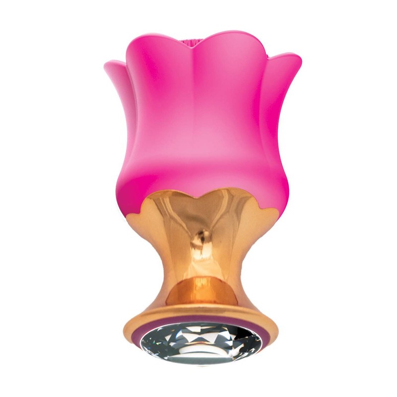 GODDESS DIAMOND BLOOM MASSAGER-FUSHCIA gallery