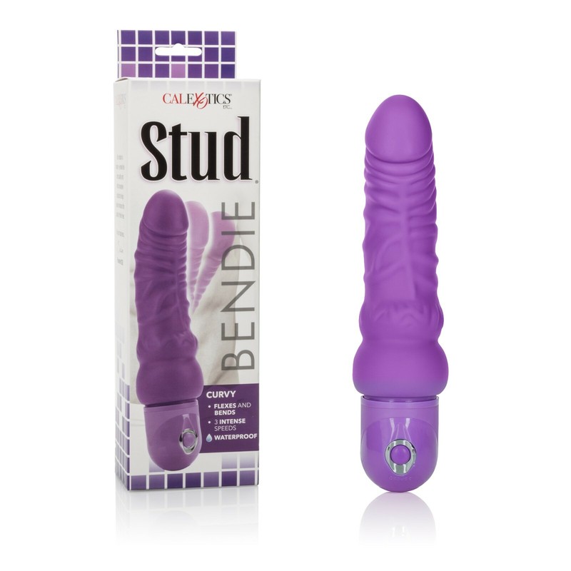 Bendie Power Stud Curvy Purple Waterproof G-spot Anal Clitoral Vibrator Vibe gallery