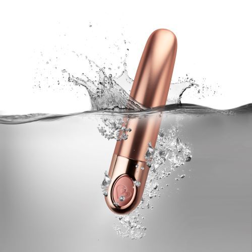 Ellipse Sensory Harmony Bullet Vibrator Sex Toy Vibe Ergonomic Design Rose Gold