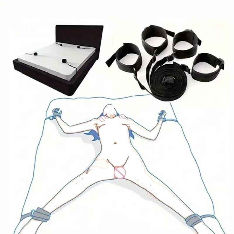 Sex Bondage Restraints BDSM Strap Kit Sex Toys for Women Men Couples Adjustable