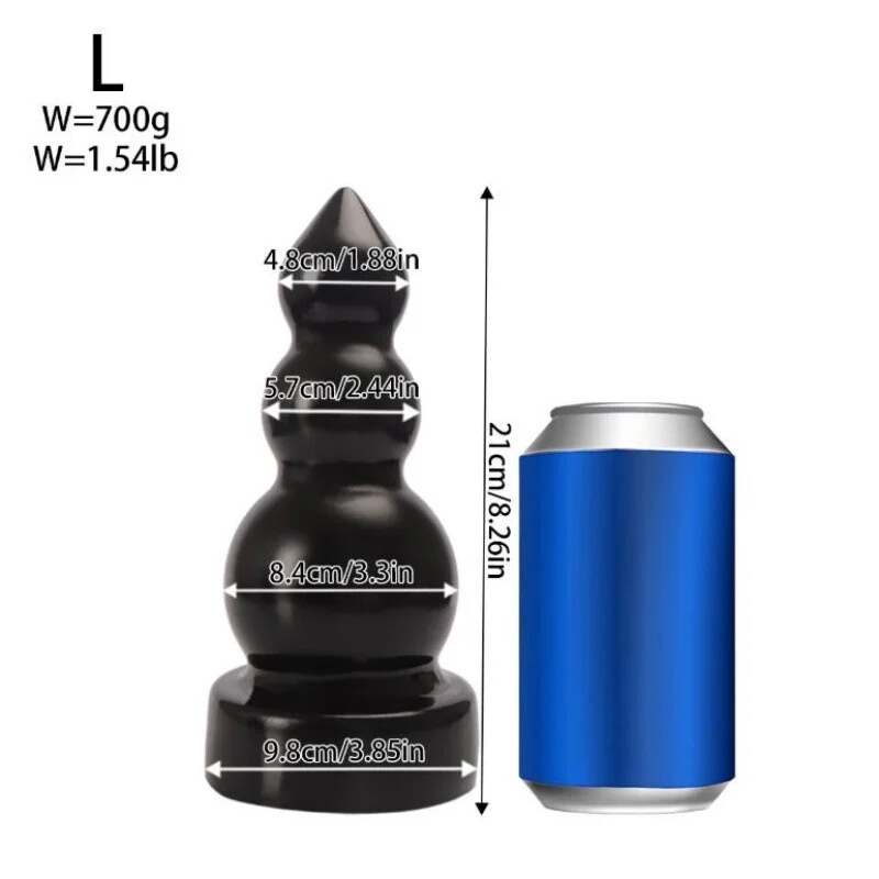 2025 Huge Anal Plug Dildo Vagina Anus Dilator ButtPlug with Suction Cup Sex Toys