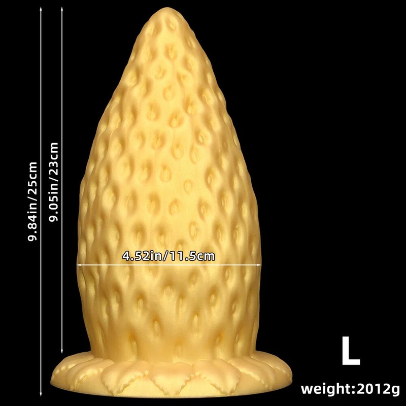 Oversized Silicone Anal Plug Masturbator Dildo Super Big Ass Butt Plug Sex Toys