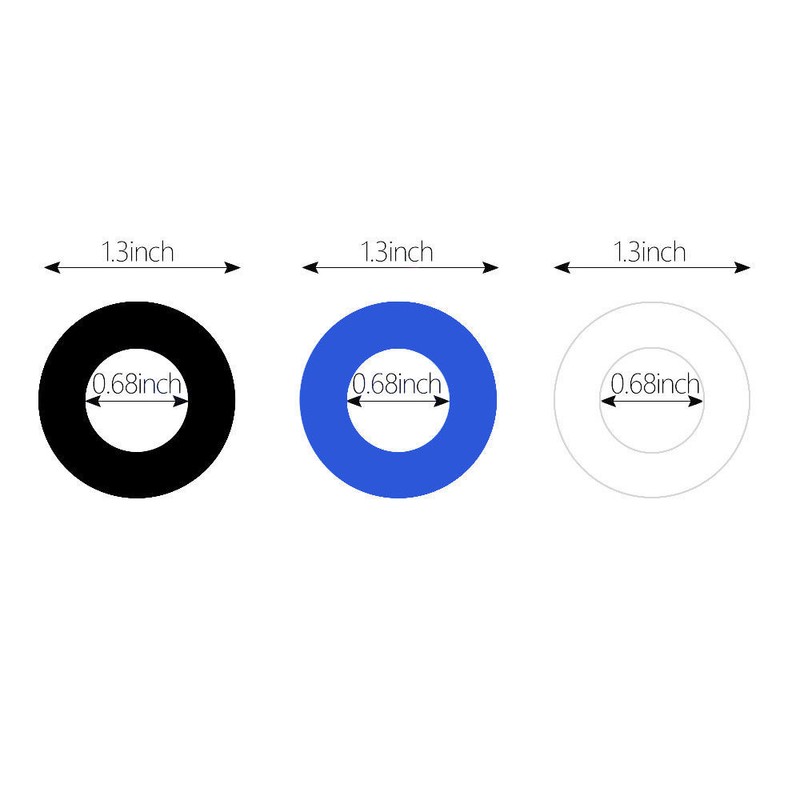 3PK Cockring Cock Ring Male Penis Erection Enhancer Band Silicone Stay Hard gallery