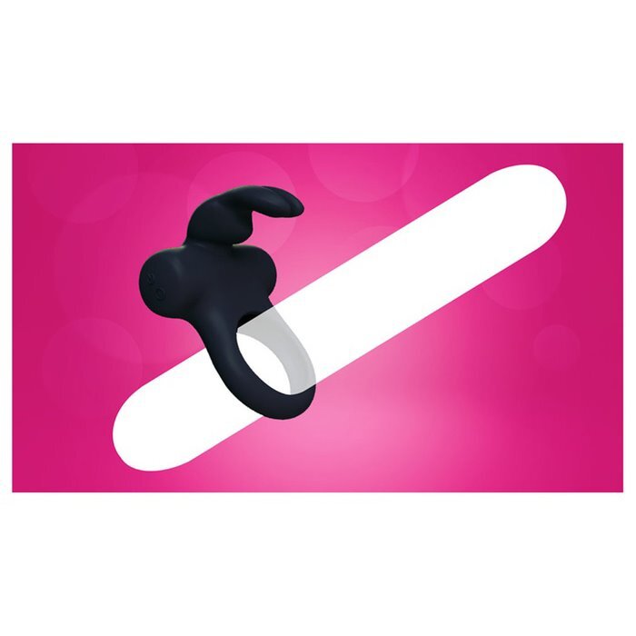 Vedo Frisky Bunny Rechargeable Vibrating Penis Cock Ring Sex-toys for Men Couple gallery