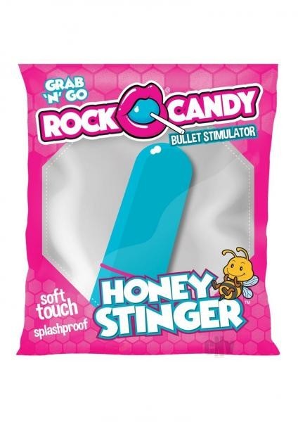Brand New Rock Candy Honey Stinger Blue Bullet Soft Touch Splash Proof