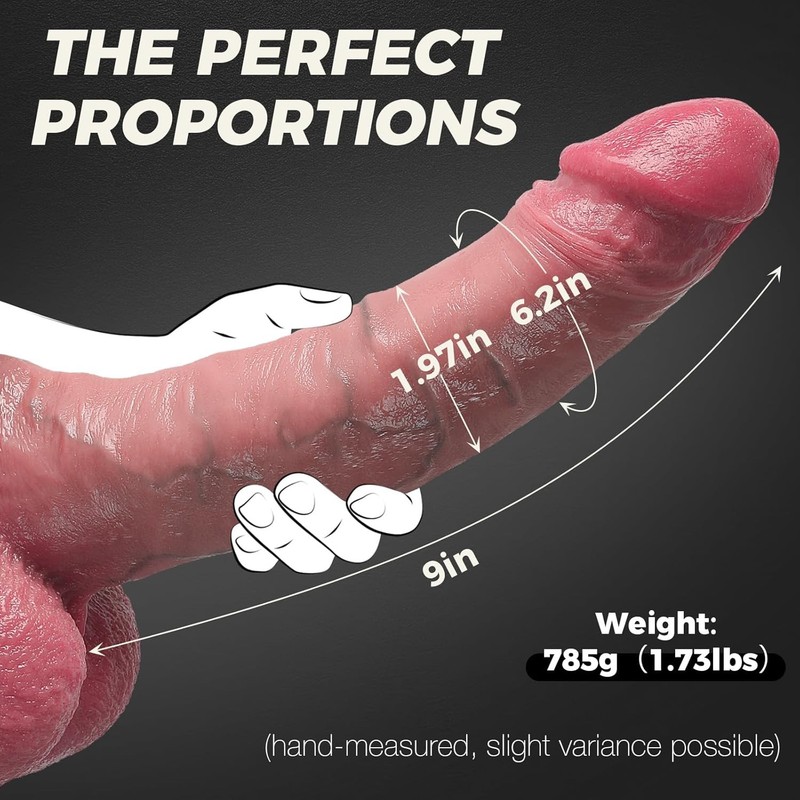 Sex Toy Huge Realistic Dildo - 9.3″ Lifelike Thick Big Dildo Adult Toys with S gallery