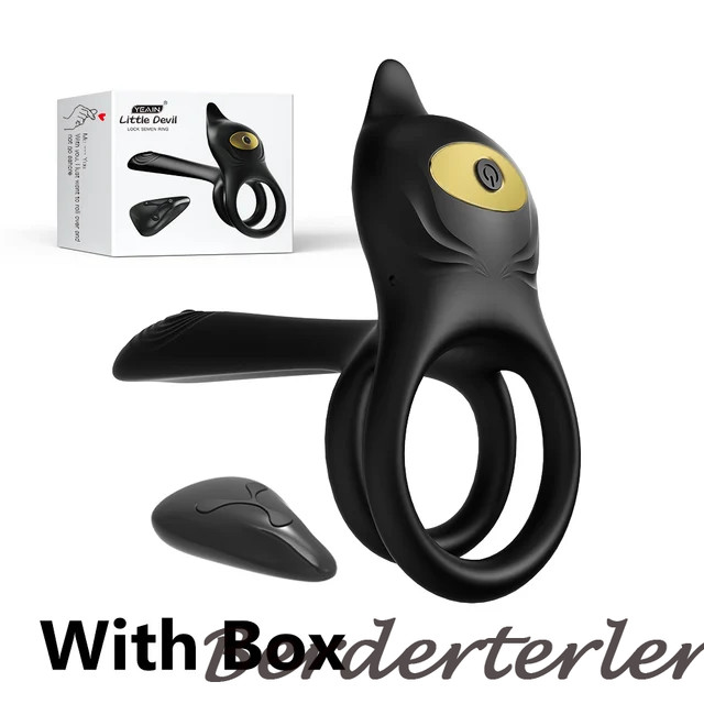 Wireless Remote Cock Penis Ring Vibrator Vibrating Semen Lock Ring Sex Toy Men gallery