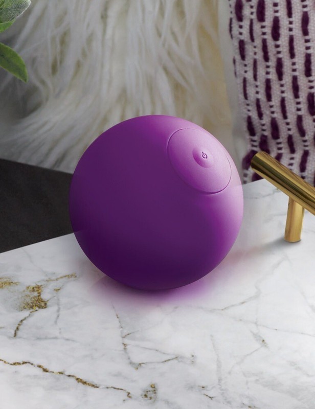 Dream On Ball VIBRATING MASSAGER Pure Romance Foreplay Sex Purple Packaging